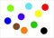Miniblings 10x Bügelbilder Aufnäher 20mm Flock Punkt Punkte Dots Patch Bügelbild I Kinder Bügelflicken Patches zum Aufbügeln - Flockfolie - Applikation Nähen, Farbe:weiß