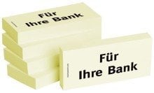 BIZSTIX® Business Haftnotizen Für Ihre Bank (5 Stk.)