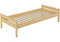 Erst-Holz® Jugendbett Kiefer Natur 90x200 Einzelbett Singlebett Massivholzbett Rollrost 60.31-09