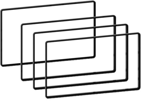 Distanzrahmenset 3 x 5 mm / 1 x 2.5 mm 4 Stück