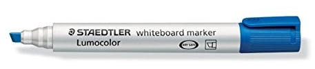 Staedtler Lumocolors Whiteboard Marker 351B Pack of 6 Blueaa