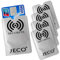 JeCo - Lot de 5 Protections Carte Anti-RFID/PAIEMENT sans Contact étui Carte Bleue, Carte bancaire visa Master Card.