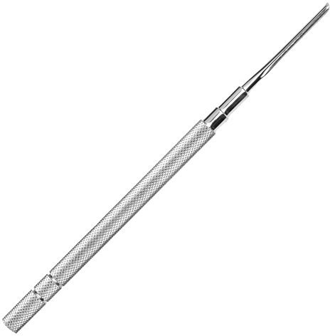 May - Hohlmeißel - 1,5 mm Durchmesser - Nagelfalzinstrument für Maniküre & Pediküre - Edelstahl