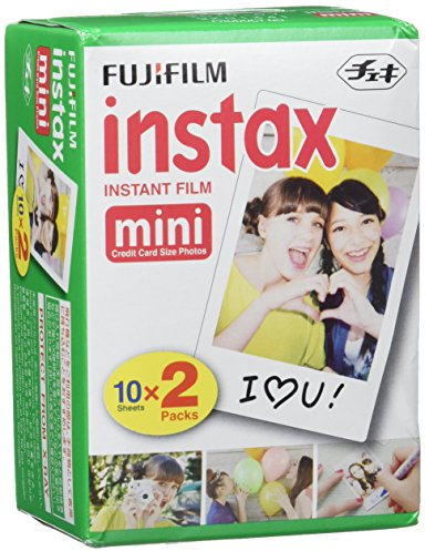 Fujifilm Instax Mini Lot de 5 paquets de 20 films pour Instax Mini 8, Mini 90