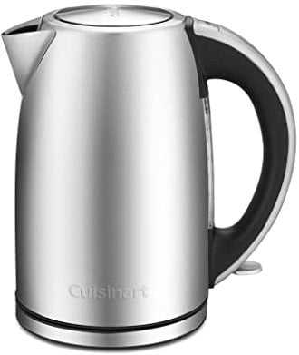 Cuisinart Cordless Electric Kettle, JK-17P1, Stainless Steel