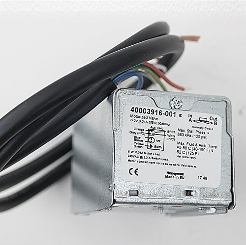 Honeywell 40003916-001 Replacement Powerhead for 2-Port Motorised Zone Valve V4043H1056 230V, 50Hz, Easy-Fit Actuator Head