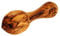 ZITRUSPRESSE AUS OLIVENHOLZ 14cm von Mastro Leonardo - Handarbeit aus Italien (Citruspresse / Orangenpresse / Zitronenpresse)