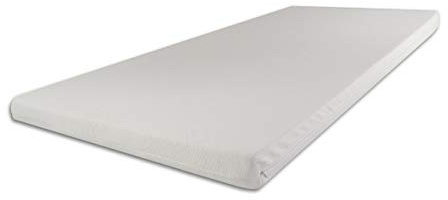 SW Bedding H2 Topper Matratzenauflage Kaltschaum 90x200 x 7 cm Bezug Medicare Boxspringbett Auflage - 30 Tage Probeschlafen