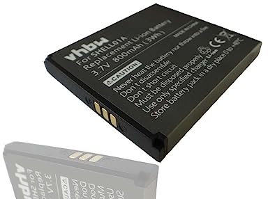 vhbw 1x Akku kompatibel mit Doro PhoneEasy 409, 410, 410GSM, 605, 605GSM, 610, 612 GSM Handy Smartphone Telefon (800 mAh, 3,7 V, Li-Ion)