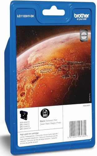 Brother LC1100HYBK Black Ink 19ml