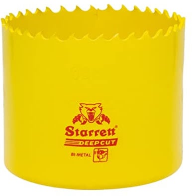 Starrett DCH068M Scie cloche bi-métal coupe profonde, 68 mm