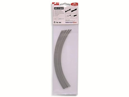 HellermannTyton 308-30162 Schrumpfschlauchsortiment Grau 1.50mm Schrumpfrate:3:1 10St.