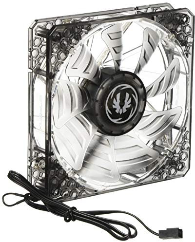 BitFenix Spectre PRO BFF-LPRO-12025W-RP Ventilateur avec LED Blanc pour boitier 120 mm Noir