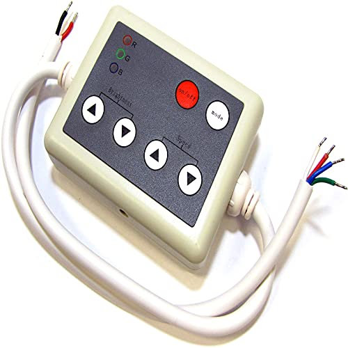 Cablematic - Controller per RGB LED strip 12A telecomando IR (B)