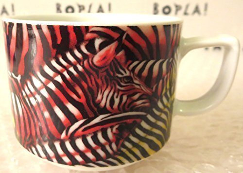 Bopla! Carina Porzellan Safari Zebra Kaffeetasse 18 cl Coffee Cup 6 1/4 oz. Tasse à café 18 cl Tazza da caffè 18 cl