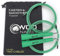 WOD Nation Cuerda para saltar de velocidad-Cuerdas para saltar increíblemente rápidas -Entrenamiento de resistencia para Crossfit, Boxeo, MMA, Artes marciales o simplemente mantenerse en forma - Verde