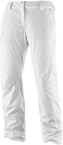 Salomon Icemania W Damen Hose, Weiß, XL Regular