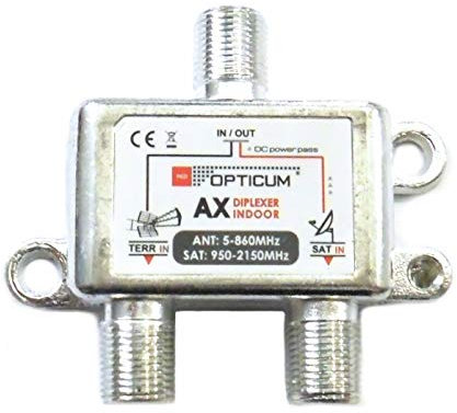 Coupleur / découpleur pour une antenne terrestre et une parabole