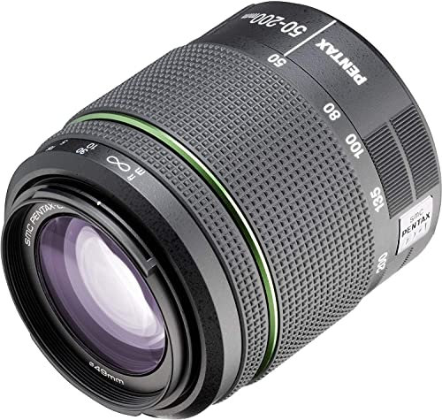 Pentax Obiettivo SMC-DA, 50-200 mm, F/4-5.6 ED WR, Nero