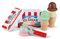 Melissa & Doug Juego para Servir Y Apilar Bolas De Helado, Juguetes De Imitación, Juguete De Helado, 3+, Regalo para Niño O Niña - Certificados FSC