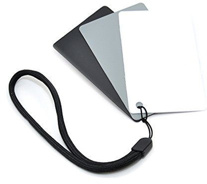 JJC GC-2 kleine Größe Balance Cards - Weiß (3 Stück)