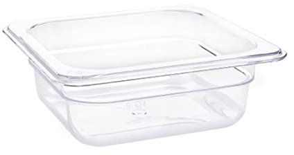 Vogue U239 Polycarbonate Gastronorm Container, 1/6 Size