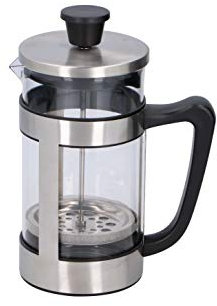 Cafetière - 1l - 8 Coffee - Stainless Steel/Glass/Plastic