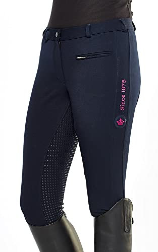 PFIFF Damen 746418 Hose, Blau, 40 EU