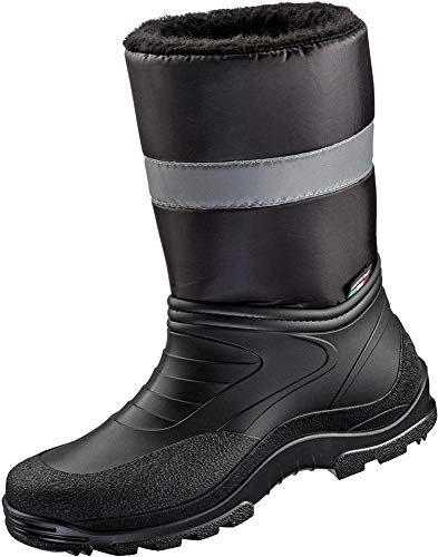 SKAGEN WINTERSCHLUPFSTIEFEL SCHWARZ, FELDTMANN, MIT REFLEXSTREIFEN GR. 39