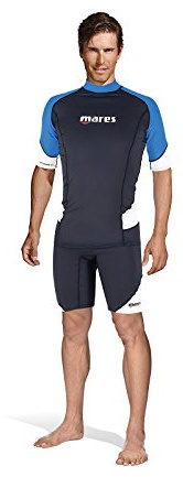 Mares Herren Rashguard Shorts Trilastic, Blue, 3XL, 412547