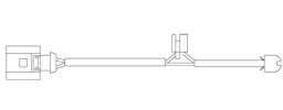 Delphi LZ0200 Brake Wear Indicators