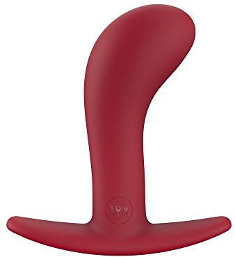 Fun Factory Bootie L - Sexspielzeug Anal, Analplug Frauen und Analplug Männer, medizinisches Silikon, Large, Bordeaux
