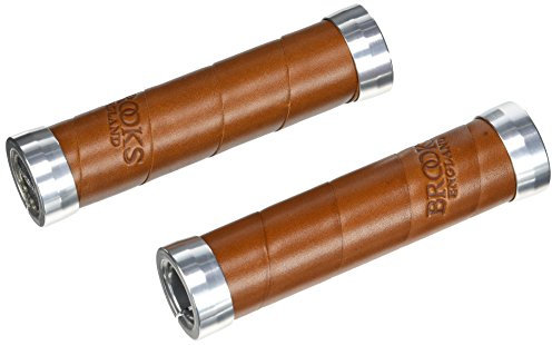Brooks Lenkergriffe Slender, 130 mm / 130 mm, Honig, Slender