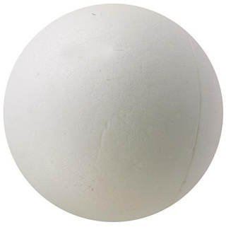 Styropor Styroporkugeln, 20 Stück, 3 cm, Vollmaterial, Weiß