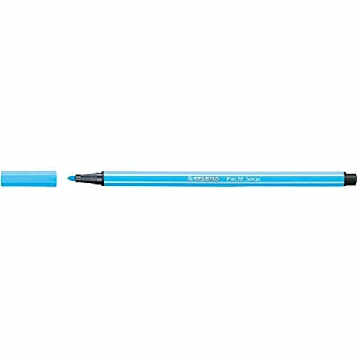 Stabilo 68/031 Faserschreiber Pen neonblau