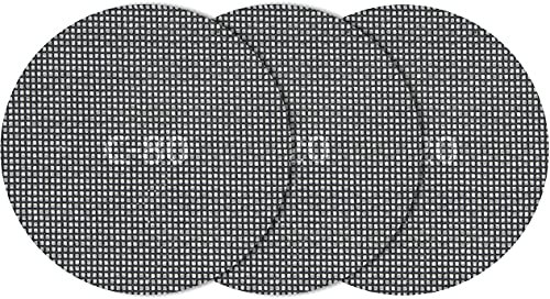 wolfcraft 8464000 Lot de 5 Disques auto-agrippant maille Carbure de Silicium Ø 125 mm