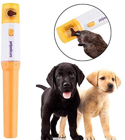 buygoodgoods Pet Pedicure Battery Operated Cat and Dog Nail File