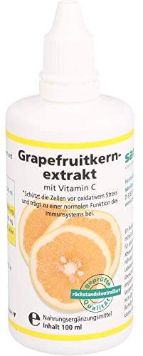GKE-Shop | Grapefruitkernextrakt – Tropfen Zur Steigerung Des Wohlbefindens | 1er Pack (1 x 100 ml Lösung)