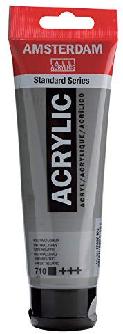 AMSTERDAM Talens Acrylfarbe 120 ml Malen Zeichnen Kunst Neutralgrau