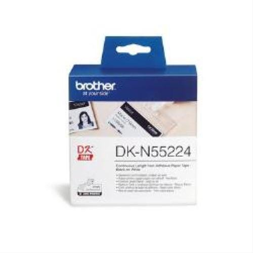 Brother DKN55224 Non Adhesive Paper Tape 54MM, DKN-55224