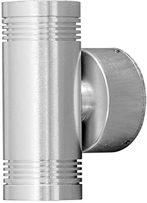 Gnosjö Konstsmide Außenleuchte, Monza Wandleuchte, aluminium, 6 x 15 x 10 cm, 3 ml, 7930-310