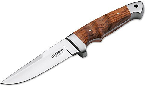 Böker Vollintegral 2.0 Palisander Feststehendes Messer, Silber/Braun