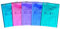 Snopake Polyfile Dokumententaschen A7 hochkant Druckknopf 5 Stück farblich sortierte Electra-Farben
