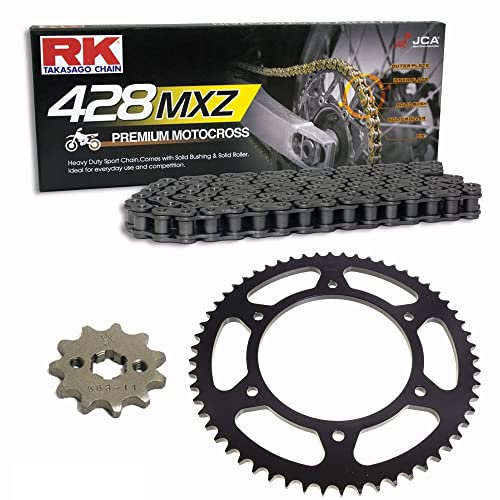 Kettensatz geeignet für Yamaha WR 125 R X 09-17 Kette RK 428 MXZ 134 offen 14/53