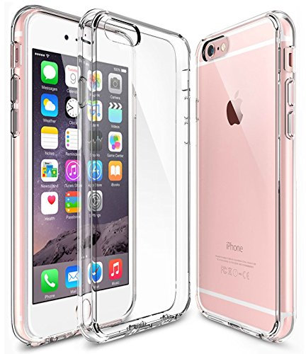 iPhone 6 Plus/6S Plus Case, [Fusion] Clear Back TPU Gel Case [Drop Protection/Shock Absorption Technology] For Apple iPhone 6 Plus/6s Plus [Compatible With iPhone 6/6S Plus Screen Protector] (Clear)