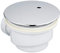 AsinoX 72607 Válvula Desagüe Ducha, Blanco