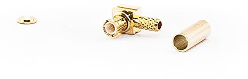 MCX-Stecker Winkel 90° für RG316 Kabel, Crimp Version