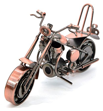 Kreative Handgelötetes Motorrad-Modell aus Schmiedeeisen, Metall, Motorrad, für Sammler, Heim-, Schreibtisch-Dekor, metall, Modell 1