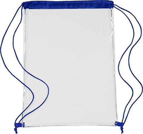 sin4sey Rucksack transparent mit Kordel (blau)