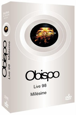 Pascal Obispo : Live 98 / Millésime Live 00/01 - Coffret 2 DVD
